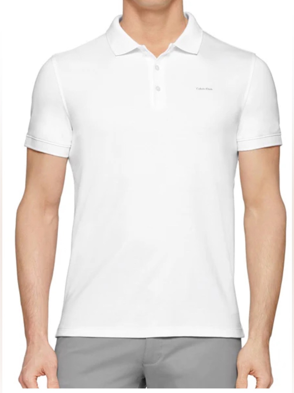 Calvin Klein Liquid Cotton Polo Shirt